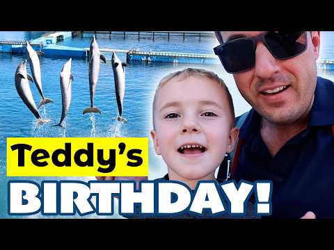 Teddy’s 4th Birthday At The Aquarium 🎂🎉