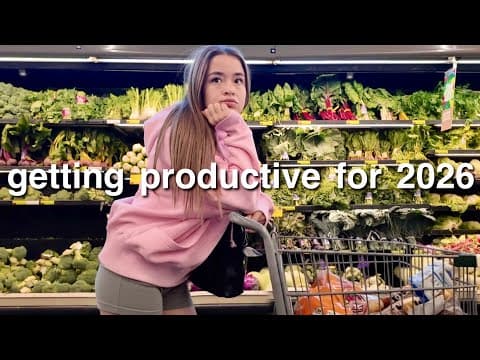 Getting Productive For 2026 🫧 Deep Apartment Cleaning + Organization, Daily Routine Living In Nyc