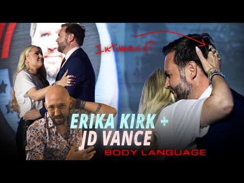 What Erika Kirk And Jd Vance's Revealing Body Language Says About Their Relationship