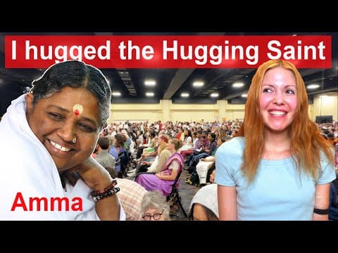 I Hugged Amma ‘the Hugging Saint’ (it Was An Experience..) | Sri Mata Amritanandamayi Devi