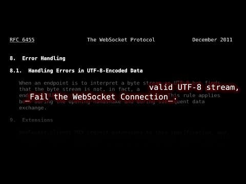 Websocket Protocol Is Bonkers!!