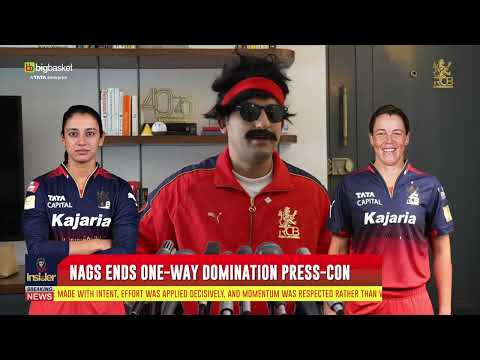 Rcb Vs Upw: Parody Press Conference With Mr. Nags | Rcb Insider