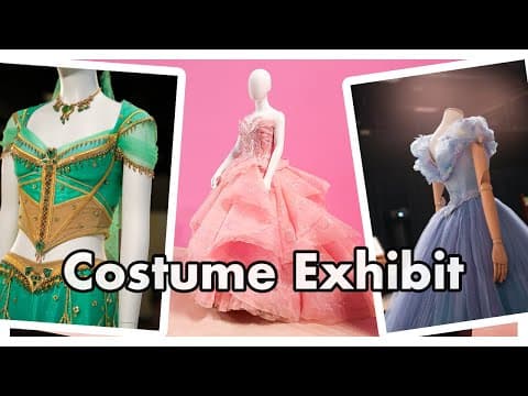 I Spent Hours With The Best Movie Costumes! — Disney Heroes & Villains Exhibit + Wicked Display