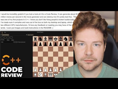 C++ Chess Engine Using Walnut! // Code Review