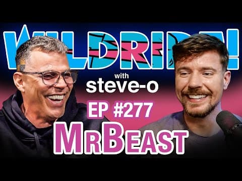 Mrbeast (jimmy Donaldson) Had A Problem With Steve-o | Wild Ride #277