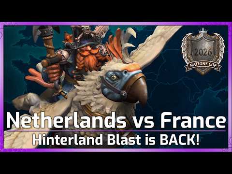 Netherlands Vs France! Hinterland Blast Is Back! - Nations Cup - Heroes Of The Storm