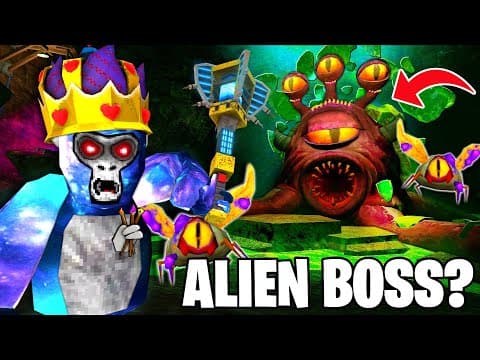 We Destroyed Gorilla Tag's New Alien Boss!