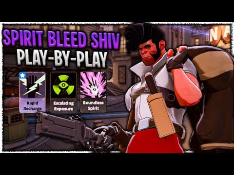 100 To Zero Spirit Bleed Shiv | Deadlock Play-by-play