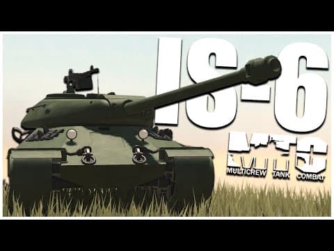 The Is-6 Is A One Shot Wonder! - Multicrew Tank Combat