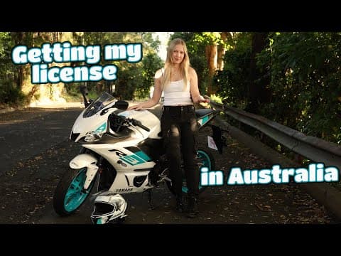 Getting My Motorbike License In Australia!