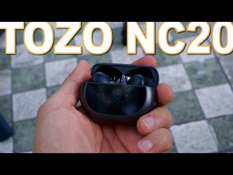 Tozo Nc20 Anc Earbuds Review - Amazing Battery Life In A Small Case