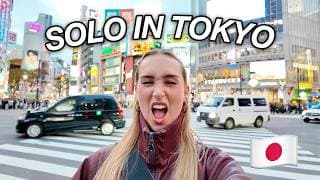 Solo Travelling Tokyo For The First Time🇯🇵 (japan Vlog)