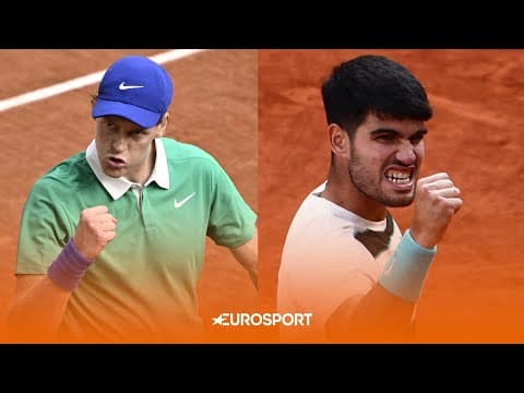 Dramatic Full Tie-break: Jannik Sinner Vs Carlos Alcaraz | Final | French Open 2025 Highlights 🇫🇷
