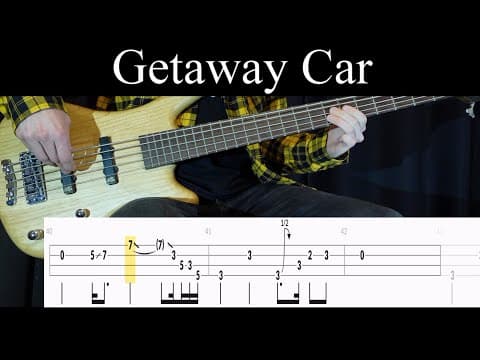 Getaway Car (audioslave) - Bass Cover (with Tabs) By Leo Düzey