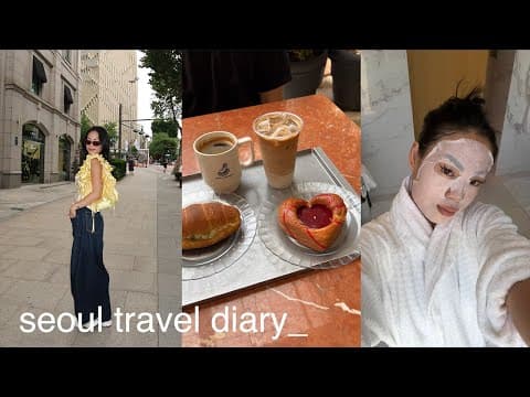 Seoul Vlog | Shopping, Scalp Treatment, Visiting Family, Cute Cafes