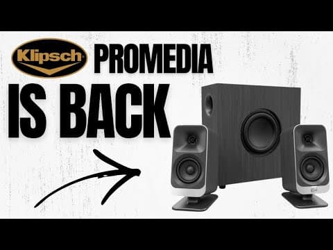 Klipsch Promedia Lumina: Fresh New Desktop Upgrade?
