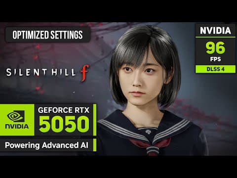 Silent Hill F On Rtx 5050 - 4k, 2k, 1080p Optimized With Dlss 4!