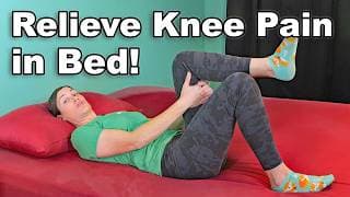 Bed Exercises For Knee Pain Relief!