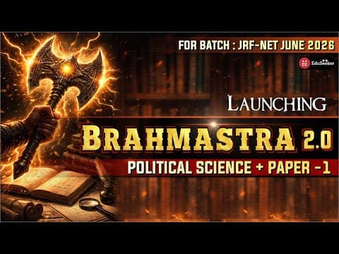🚀 Brahmastra 2.0 Official Launch | Build Your Net–jrf Selection System