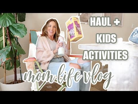 Mom Life Haul! Keeping Kids Busy + Holiday Prep | Ditl Vlog