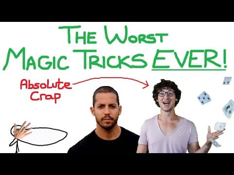 The Worst Magic Tricks Ever