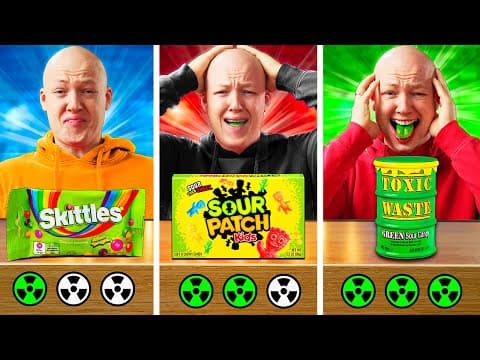 Кислые Vs Кислее Vs Самые Кислые Конфеты