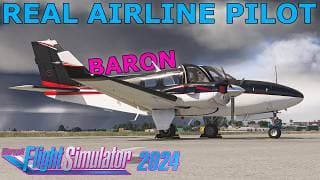 It's All In The Details! Black Square Baron For Msfs 2024/20 Overview With A Real Pilot!