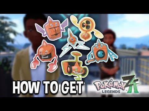 How To Get Rotom & Rotom Catalog In Pokémon Legends Z-a