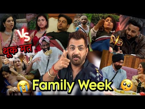 #biggboss19 #87 Tanya Vs Farhana🤷malti Vs Shehbaz 🫨family Week Ashnoor Father👌pranit Gaurav🫢