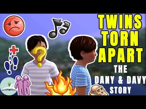 Twins Torn Apart: The Tragic Story Of Dany & Davy In Hidden Springs | The Sims Lore