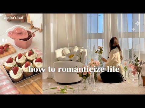 Romanticizing A Spring Weekend Alone🍓*ੈ✩‧ Lots Of Baking, Hobbies, Taking Myself On A Solo Date, Etc