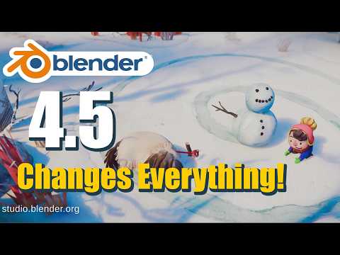 Why Blender 4.5 Is A Huge Upgrade!