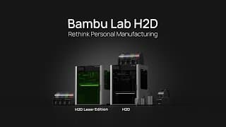Meet Bambu Lab H2d | Rethink Personal Manufacturing Hub