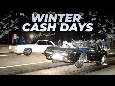 Midwest Street Racing In Freezing Temperatures ($4,000 Cash Days)