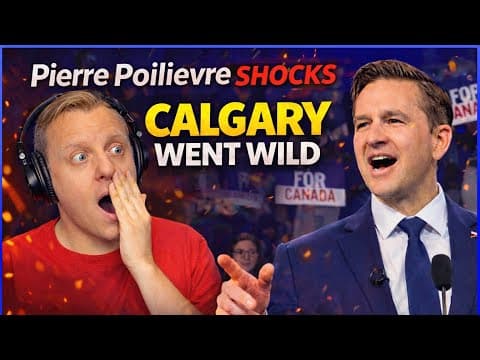 Pierre Poilievre At The Conservative Party Convention In Calgary, Alberta!