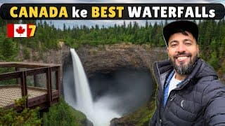 Canada's Hidden Waterfalls | @ohisaabi Bhaji Gum Gye 🤧