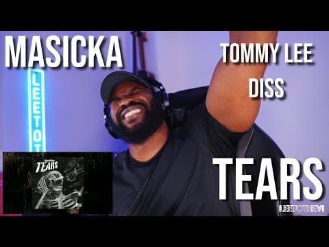 Masicka - Tears (official Audio) [reaction] | Leetothevi