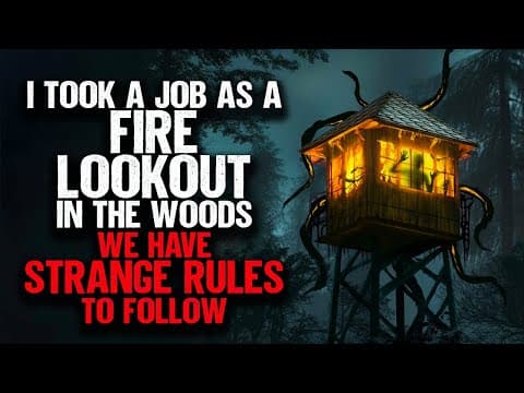 I Took A Job As A Fire Lookout In The Woods. We Have Strange Rules To Follow.
