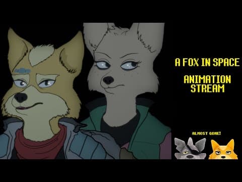 A Fox In Space - Animation/countdown Stream