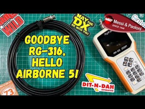 You Won't Believe How Light Weight And Efficient This Coax Is!