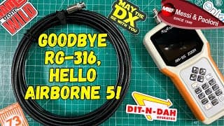 You Won't Believe How Light Weight And Efficient This Coax Is!