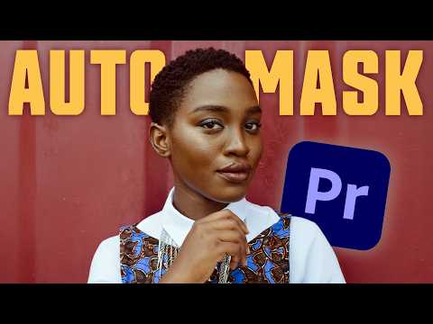 Master The New Auto Object Masking Tool In Adobe Premiere Pro — Latest Update!