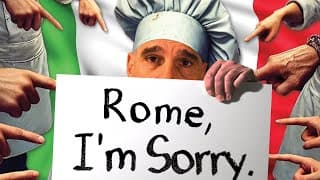 A Professional Chef Visits Rome For The First Time...