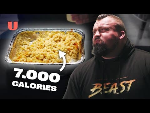 Eddie Hall Takes On The Monster Mac & Cheese Challenge | Eddie Eats America