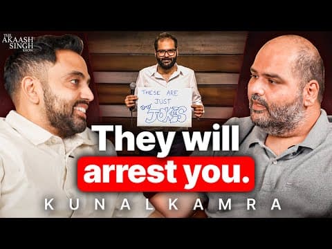 Comedy Is A Crime In India | The Akaash Singh Show Ft. Kunal Kamra