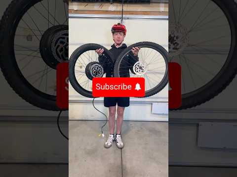 Building the wheels for my new e-bike!!! 🫡 #ebike #conversionkit #shorts