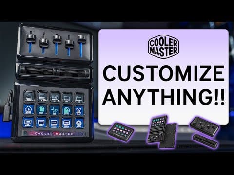 Customize Your Streaming Set With The Cooler Maser Masterhub Creator Kit At Micro Center