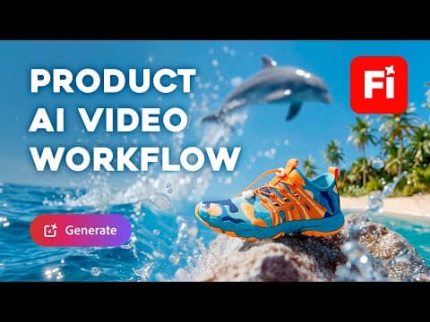 How To Create A Product Ad Video With Adobe Firefly Ai Image To Video Generator