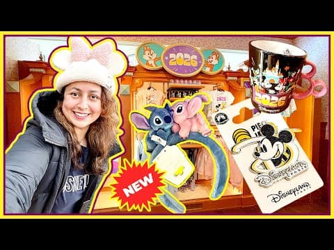 Disneyland Paris New Merchandise! Shopping On Main Street Usa | January Sales & More 2026