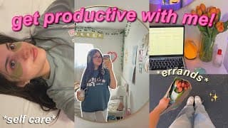 To-do List Vlog! 🎧ྀི Deep Clean, Running Errands, Self Care